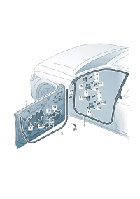 3GG837249-LINK-CHECK,REAR DOOR