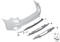 51122159360-Finisher of the rear bumper lower