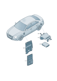 8W1907064AH-Comfortable/handy system Center cont unit   SVM code for setup:  D-23.09.2019