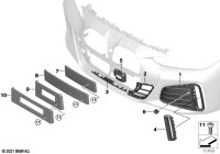51118082440-Grille air in. rh