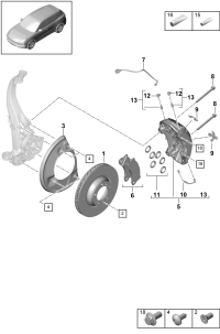 PAF004572-Halcyl assy Bolt, cylinder