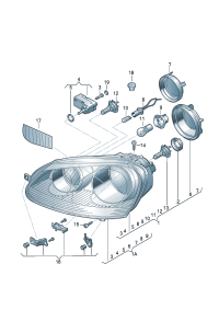 1K6941005P-Halogen double lamp (For traffic only)  D  -30.07.2006