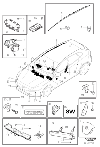 31291367-MODULE, PASSENGER AIR BAG (GRA,Y)