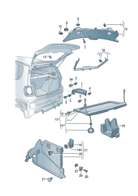 6QD867769-Lid, luggage compartment Cover