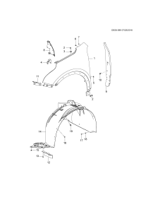 84216122-Panel, front fender