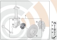 31222409786-Repair kit wheel bearing front