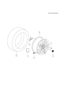 13463429-Wheel, front, rear