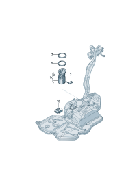 5QJ906093A-Pump assy, fuel Cont unit  D-05.04.2022