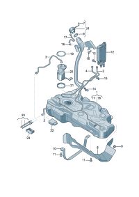 5QD201055F-FUEL TANK COMPL
