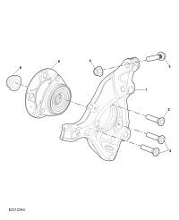 10939252-Bearing, fr. axle hub