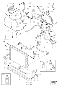 31274170-RADIATOR HOSE W124/E200/E220