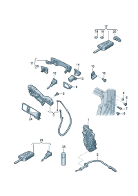 17G972296A-CABLE ASSY