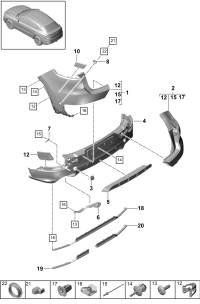 9Y3807500FG2X-COVER,TOWING EYE FRT-CAYMAN