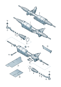 4K1423053E-Strut assy Tie rod end strut  Note OT-instructions:   D-16.11.2020 -09.05.2022