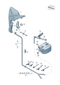 4N0955661A-BELLOWS TUBE
