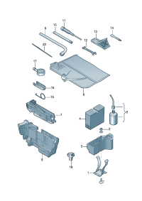 8RD012111A-BOX ASSY-LUGGAGE FLOOR