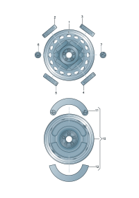 4G0601027E-Wheel assy-compact Wheel rim-steel  Colour code: