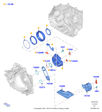 7T4Z7A248A-Gasket-pump