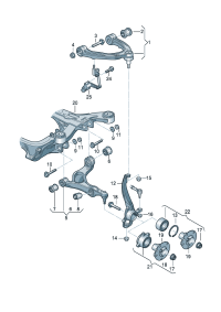 7P6407245A-Housing assy-wheel bearing