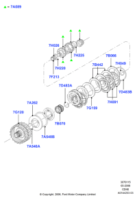 F3RP7H049FA-Gasket, MAVERICK 2007-