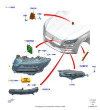 KA1Z13008V-Head lamp assy