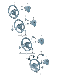 5ND419091C-Steering wheel