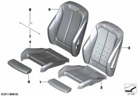 52108494893-Leather seat cover