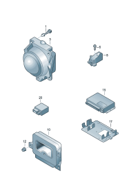 3C0905861H-Lock, steering column