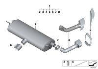18302166934-Muffler assy-Performance