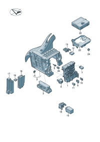 8S0907468J-Bus assy-data Interface, diagnosis (gateway)  D-11.02.2019 -23.09.2019