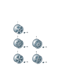 8VD601025N-Wheel rim-aluminium alloy  Colour code: