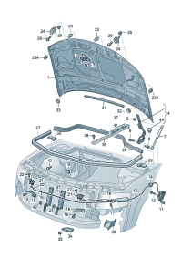 4E0823029C-Cover, fr. hatch F  4E-5-030 000