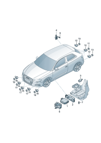5QD919283E-Controlunit, parking