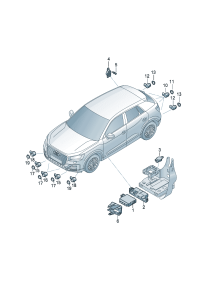 5QD919294K-Controlunit, parking