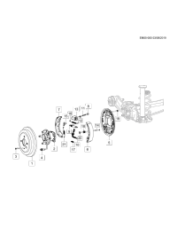 26698389-Hub assy-rr wheel