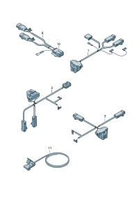 6RD971584-Harness, air bag