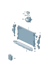 3CG121283-SUPPORT ASSY, INSULATOR