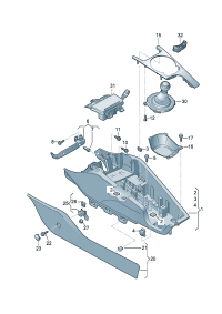 8J1863916C-Baffle plate Engine mounting