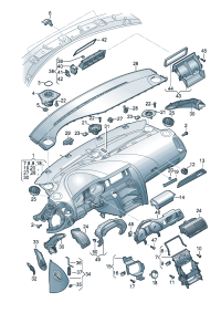4L1857041N24A-Panel, w/duct (ghost (black))