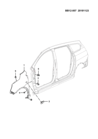 23576785P-PANEL-FENDER LH