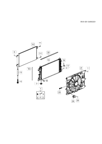 42798216-Condenser, air conditioner (incl 11-13)