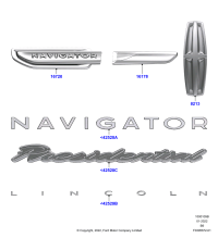 NL7Z16720AC-Plate, rh, fr fender mounting