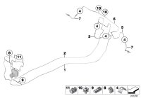 34326853559-COOLING PIPE/E34/39/E38/X5