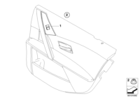 61316951965-Switch window lifter rr rh