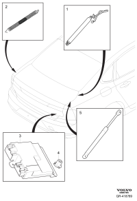 31371823-SPRING-RETURN,REAR BRAKE SHOE
