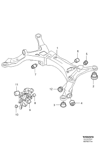 9465975-SAYILENT BLOCK OF THE LOWER LEVER EXTERNAL BUSHING