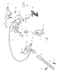 95542305203-Mechanism assy-operating Deprecated parts