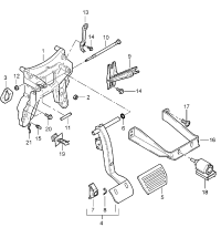 95542309300-Pedal-brake No longer use parts here