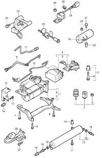 95535890100-Compressor Complete: Mounting Deprecated parts
