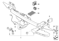 71606774479-Bracket, trailer hook switch
